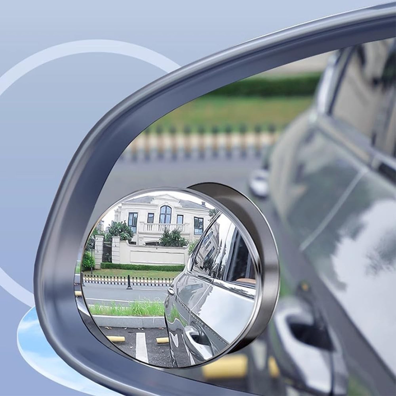 360° Adjustable Blind Spot Mirror for Car Side Rearview (2 Pc) 360° Adjustable Blind Spot Mirror for Car Side Rearview (2 Pc)